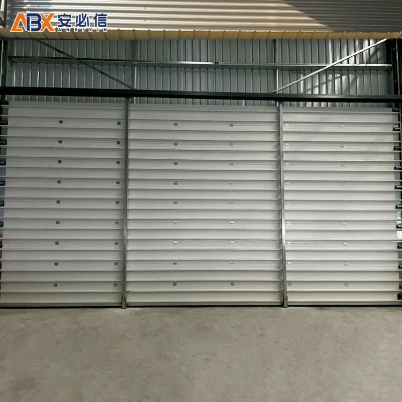 六安分节式滑升门