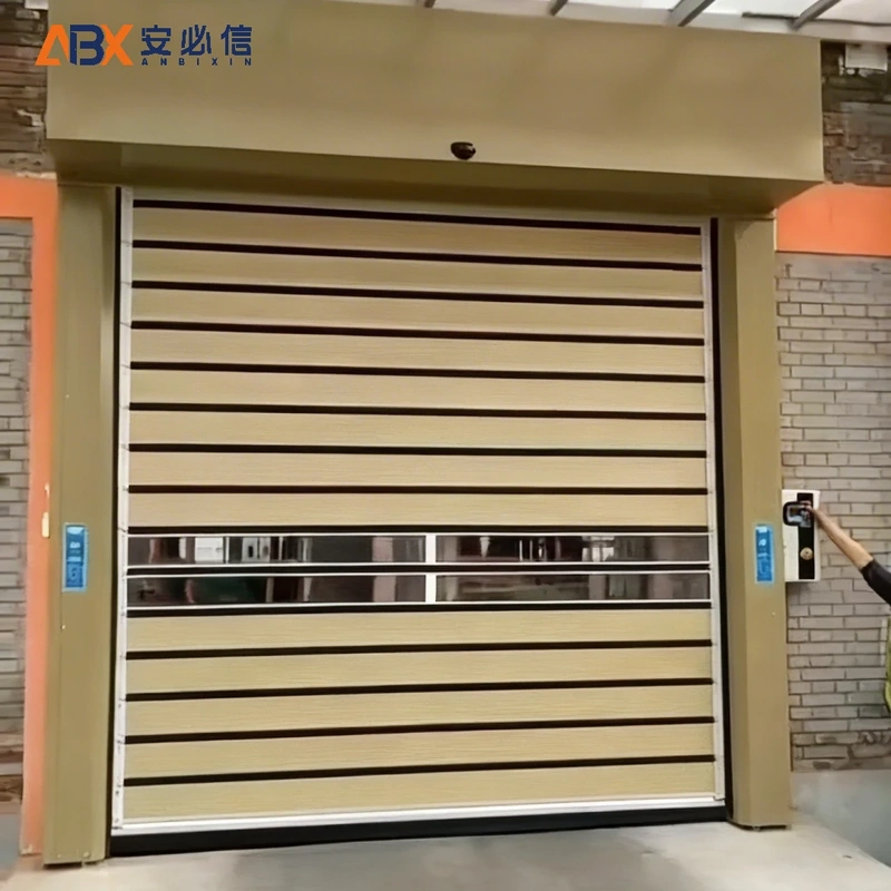六安消防高速门